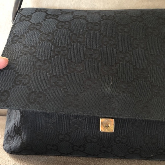 GUCCI black monogram Purse - Picture 8 of 8